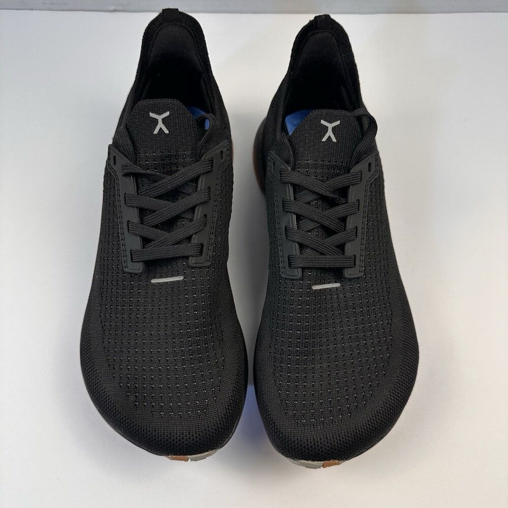Flux Footwear Adapt Runner Black Gum Knit Minimalist Running Shoes M SZ 4/W SZ 6